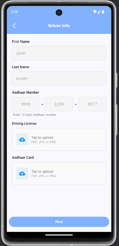 Driver Information