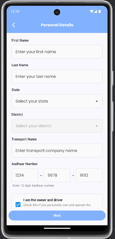 Personal Details